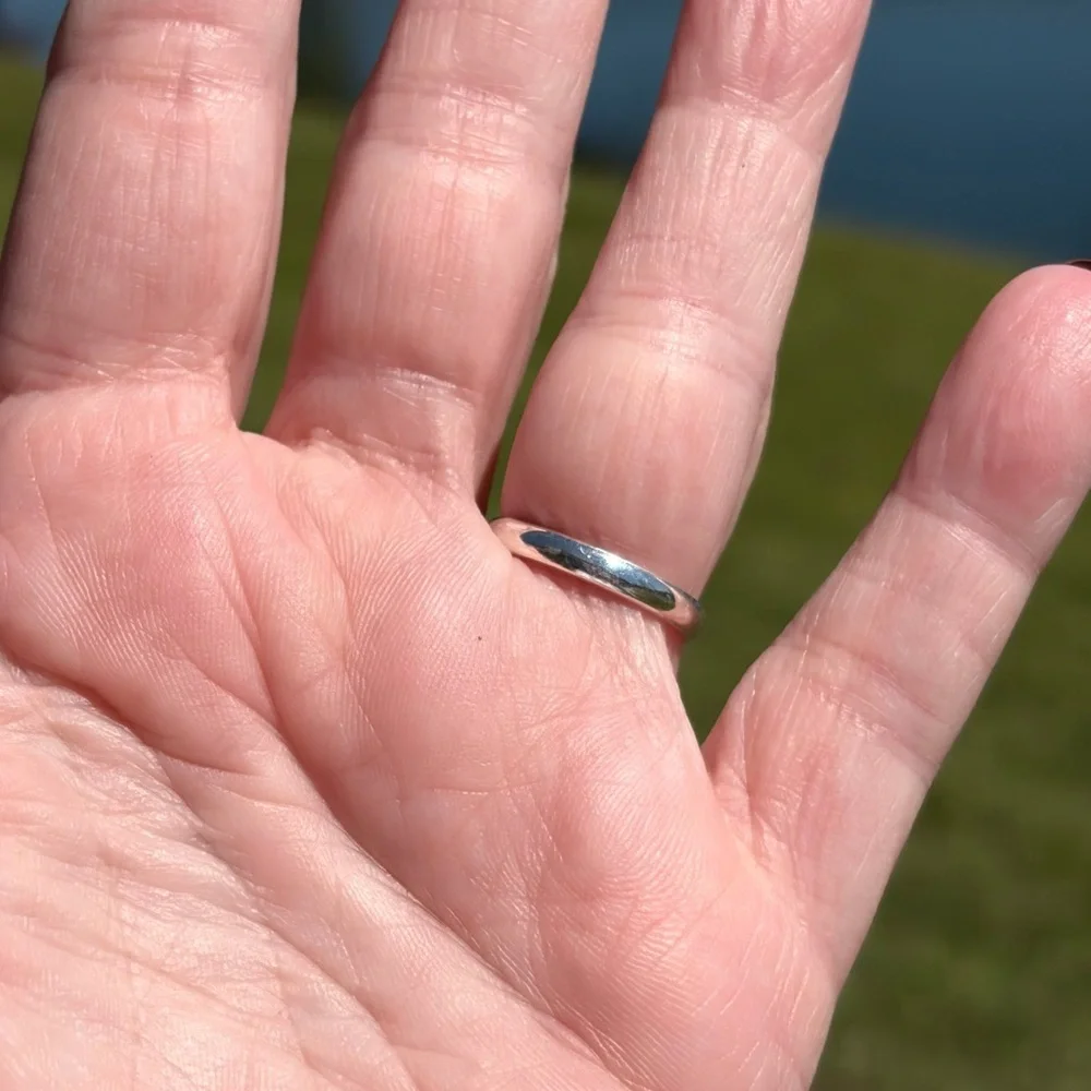 925 Sterling Silver Kingman Turquoise Ring